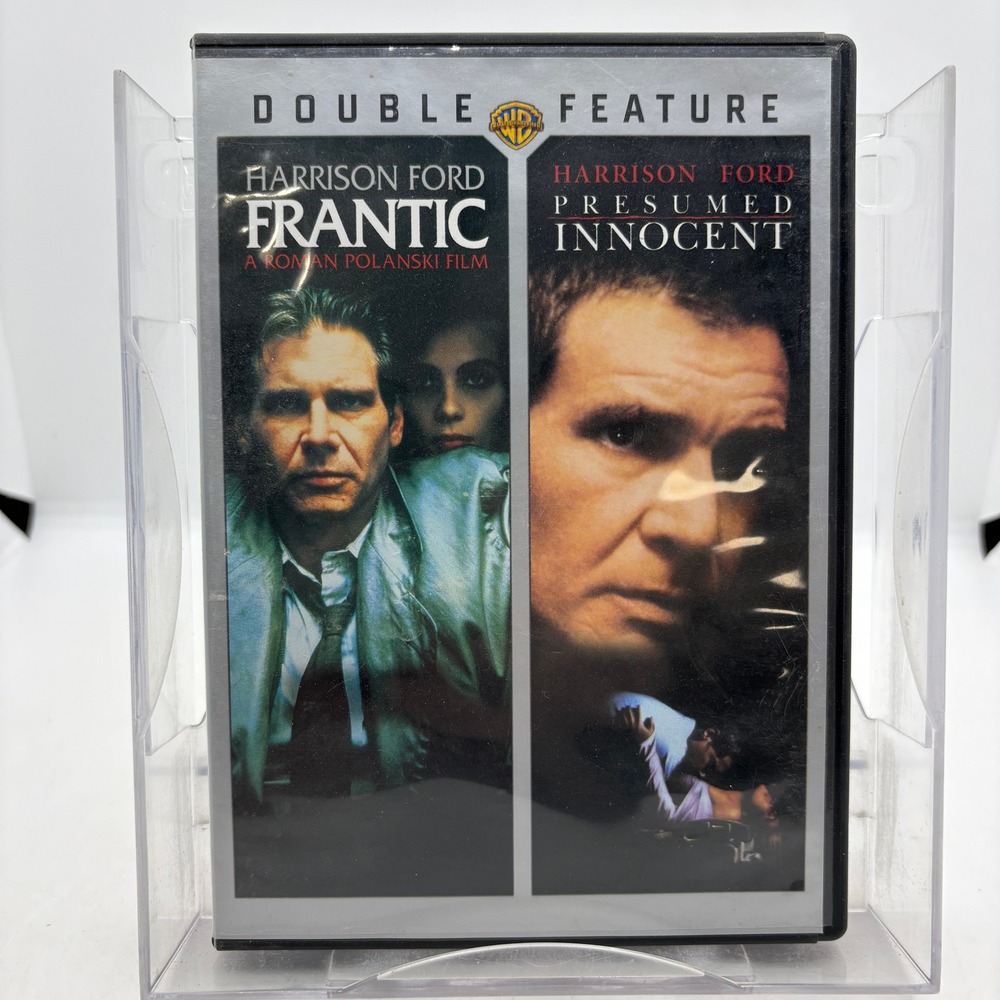 Harrison Ford Double Feature Frantic and Presumed Innocent DVD 2-Disc Set